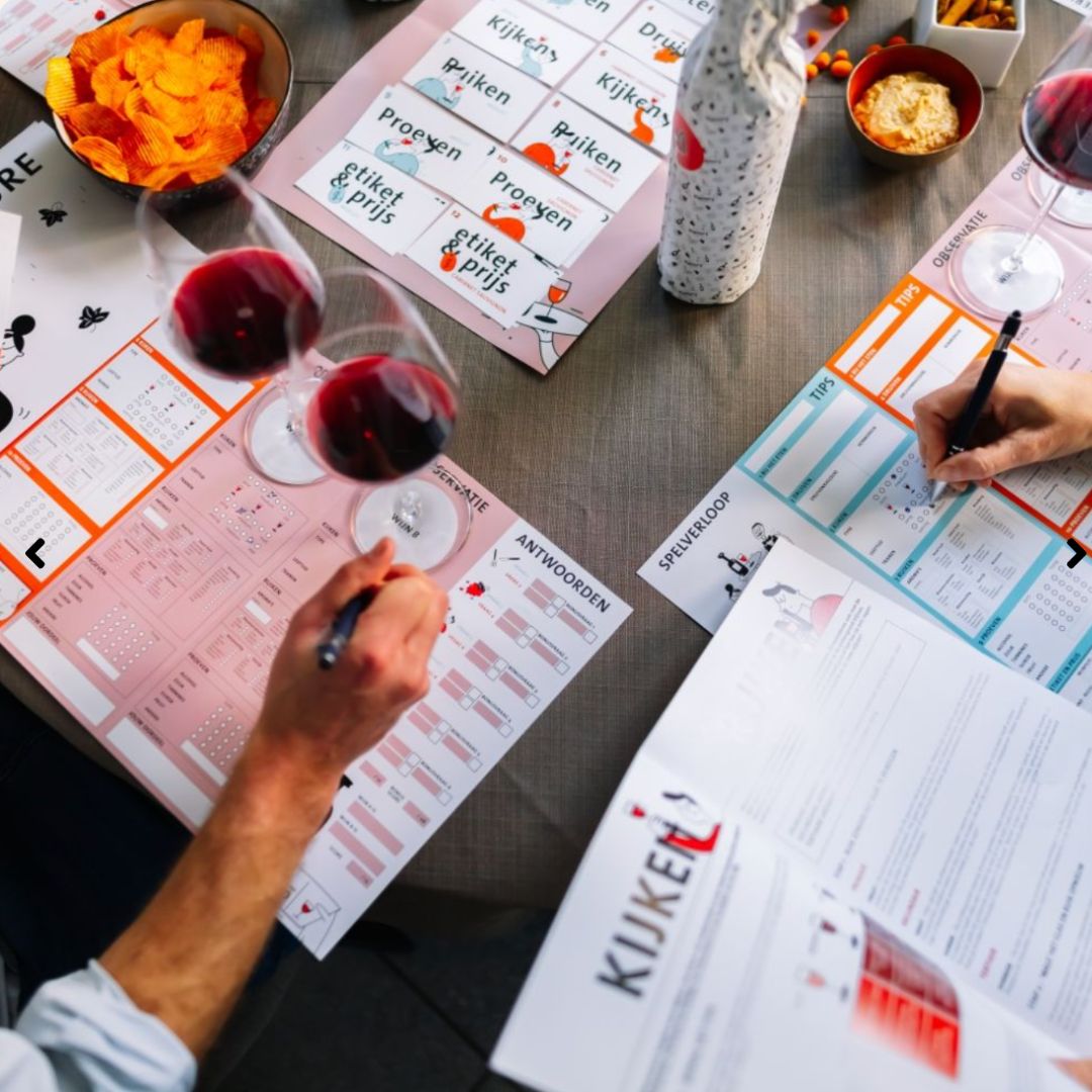 Witte Wijnspel – Chardonnay of Sauvignon Blanc?